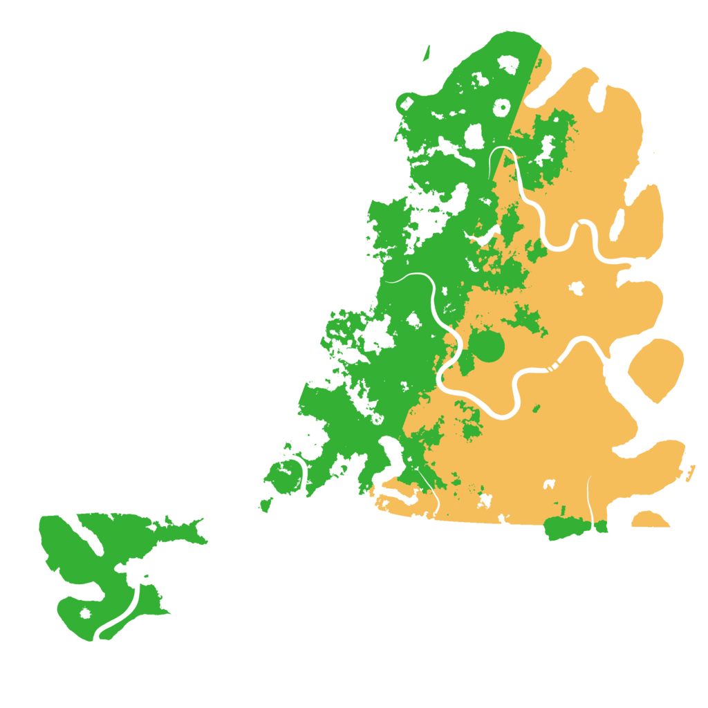 Biome Rust Map: Procedural Map, Size: 5900, Seed: 12