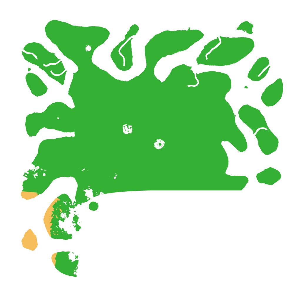 Biome Rust Map: Procedural Map, Size: 4500, Seed: 58777747