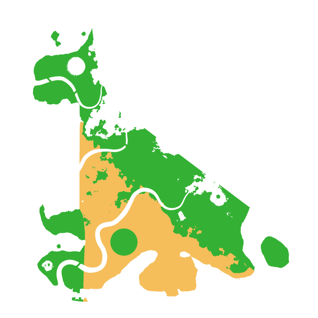 Biome Rust Map: Procedural Map, Size: 3100, Seed: 675