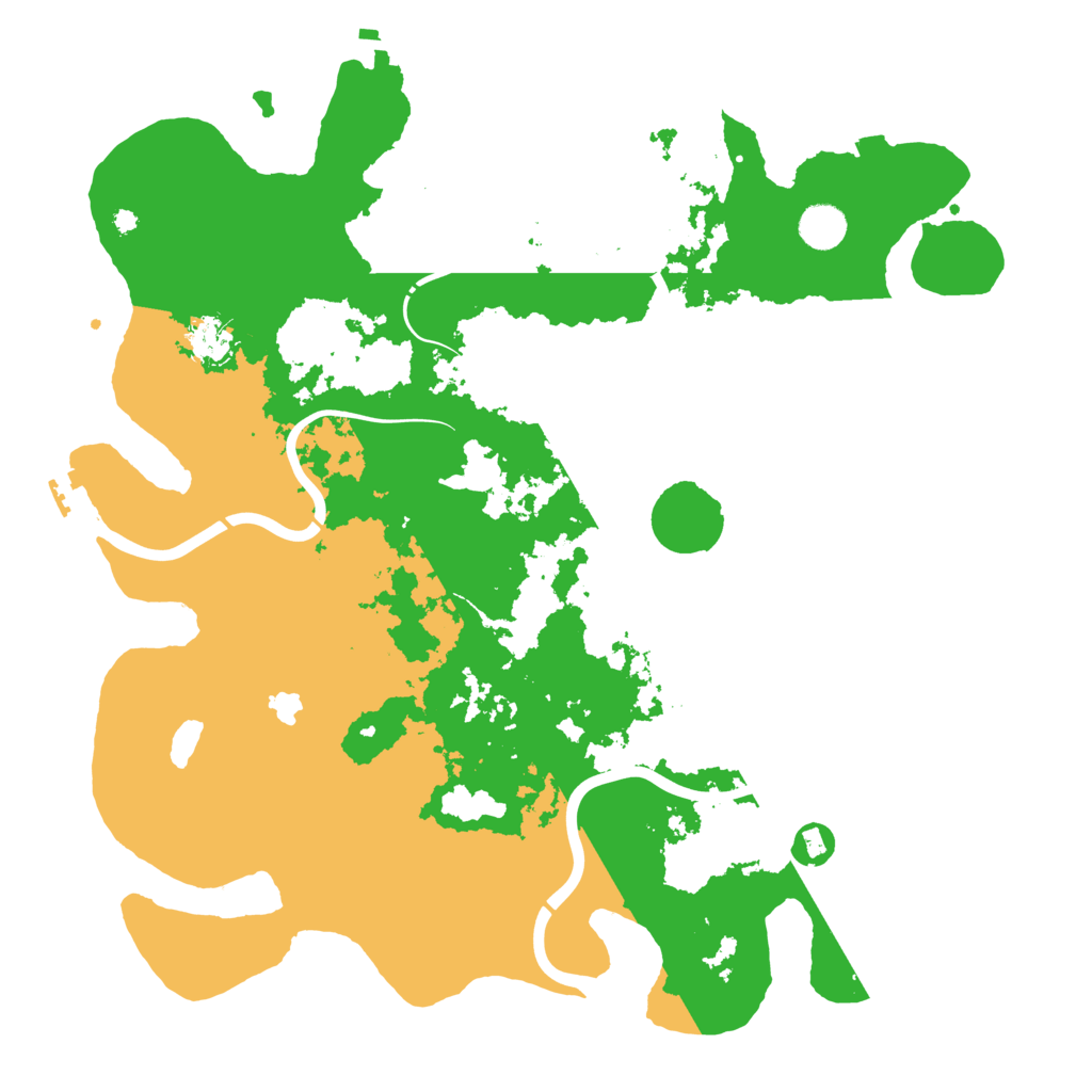 Biome Rust Map: Procedural Map, Size: 4250, Seed: 24313