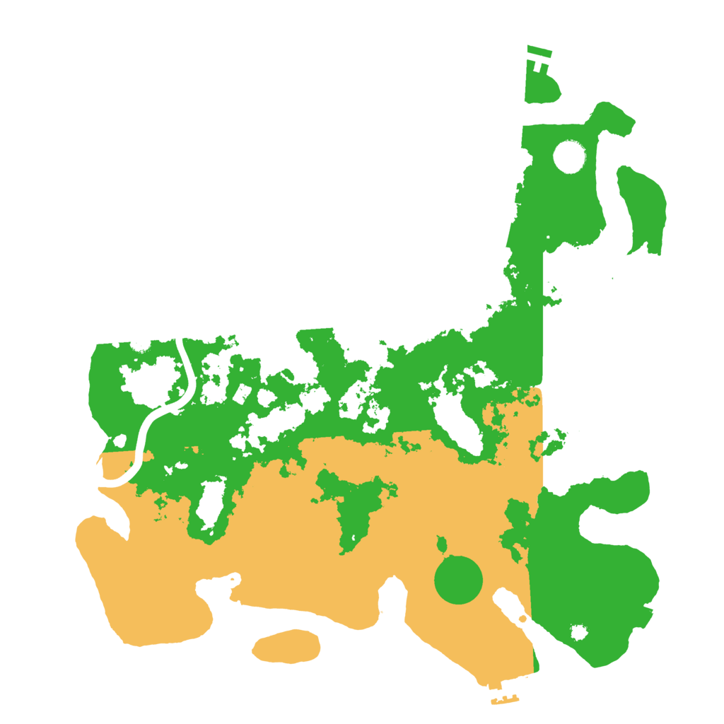 Biome Rust Map: Procedural Map, Size: 3950, Seed: 943887541