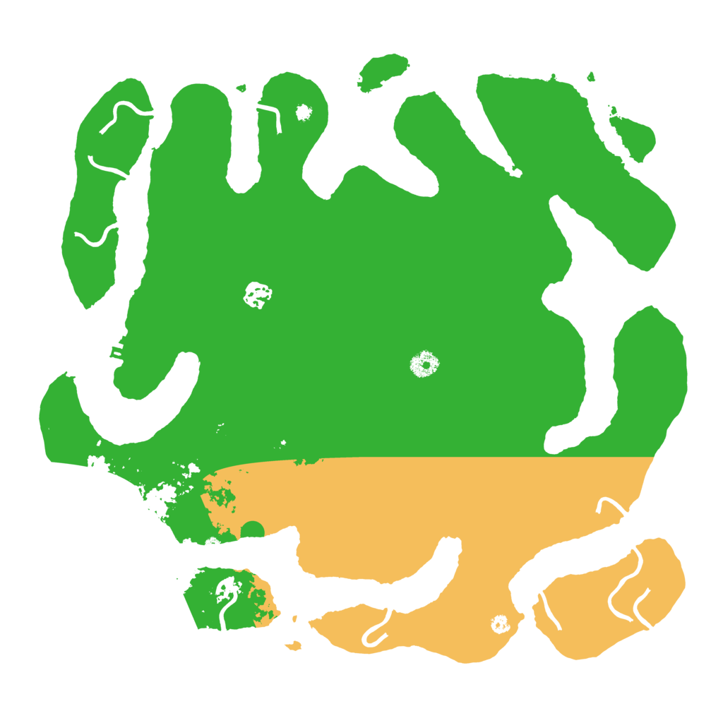 Biome Rust Map: Procedural Map, Size: 4000, Seed: 1804945062