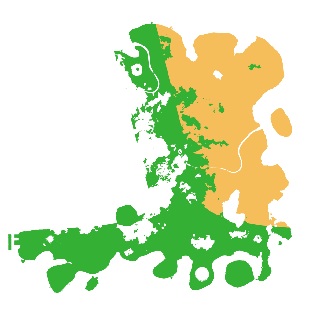 Biome Rust Map: Procedural Map, Size: 4000, Seed: 550823532