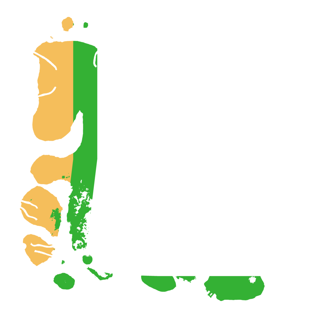 Biome Rust Map: Procedural Map, Size: 4250, Seed: 2116658683