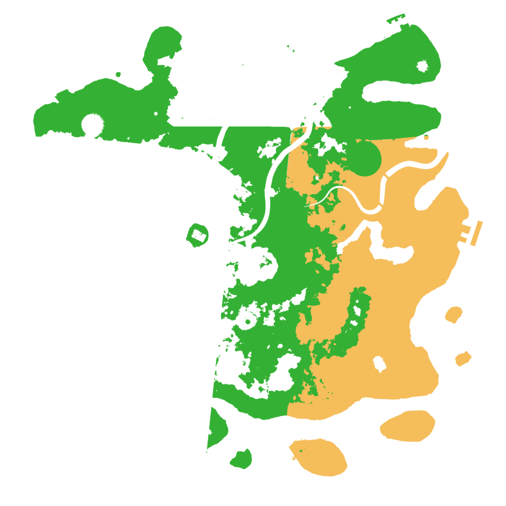 Biome Rust Map: Procedural Map, Size: 4000, Seed: 832017