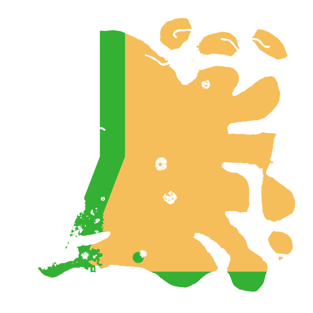 Biome Rust Map: Procedural Map, Size: 3700, Seed: 42822666