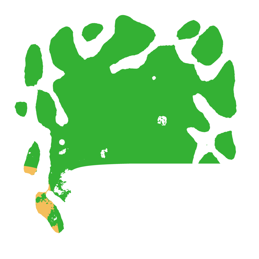 Biome Rust Map: Barren, Size: 4000, Seed: 37625