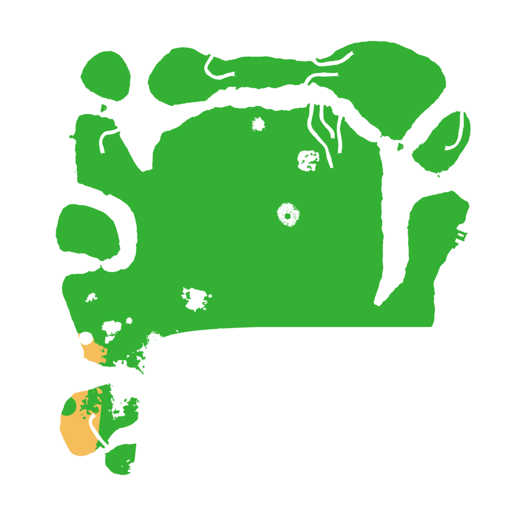 Biome Rust Map: Procedural Map, Size: 3500, Seed: 90209853