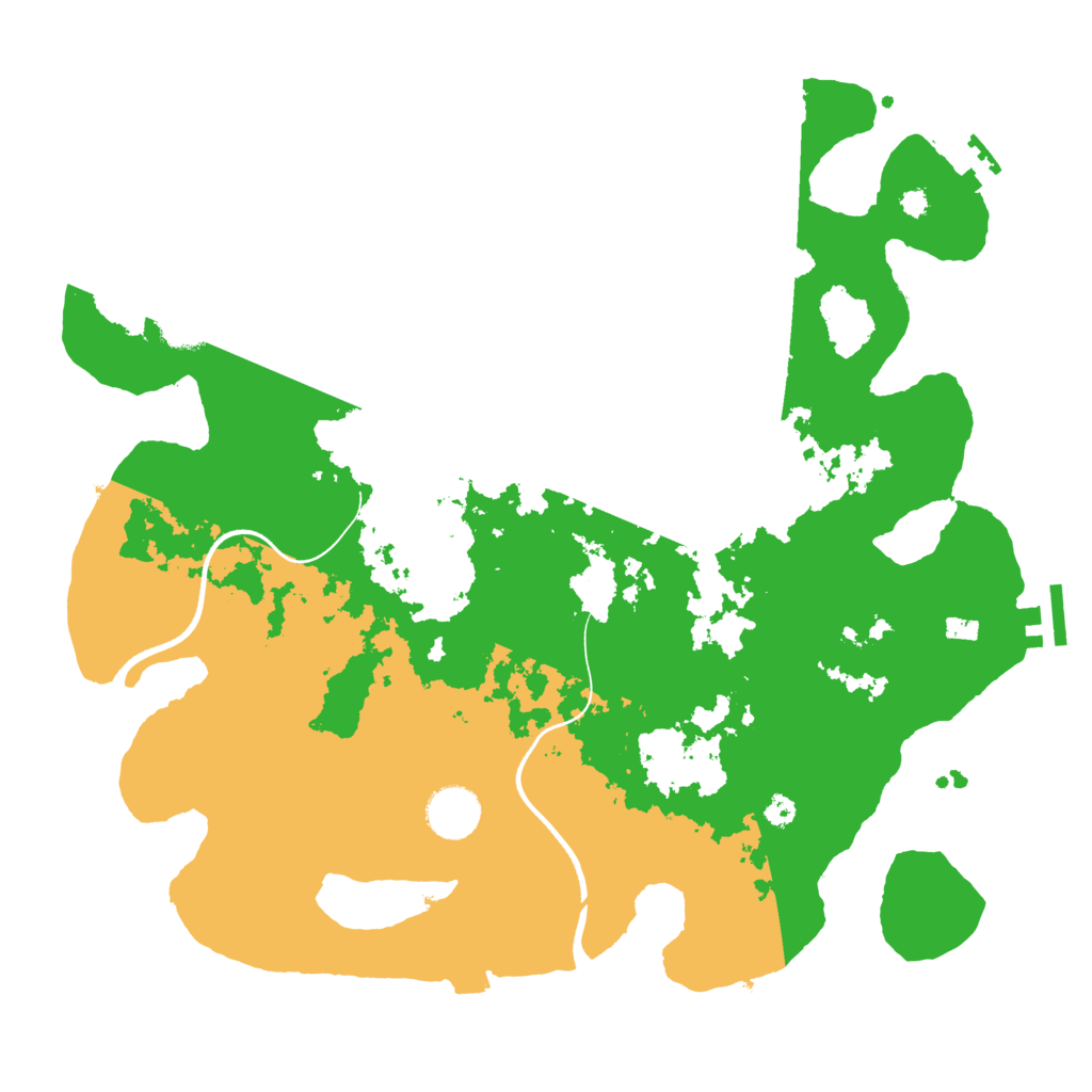 Biome Rust Map: Procedural Map, Size: 3600, Seed: 1656054650