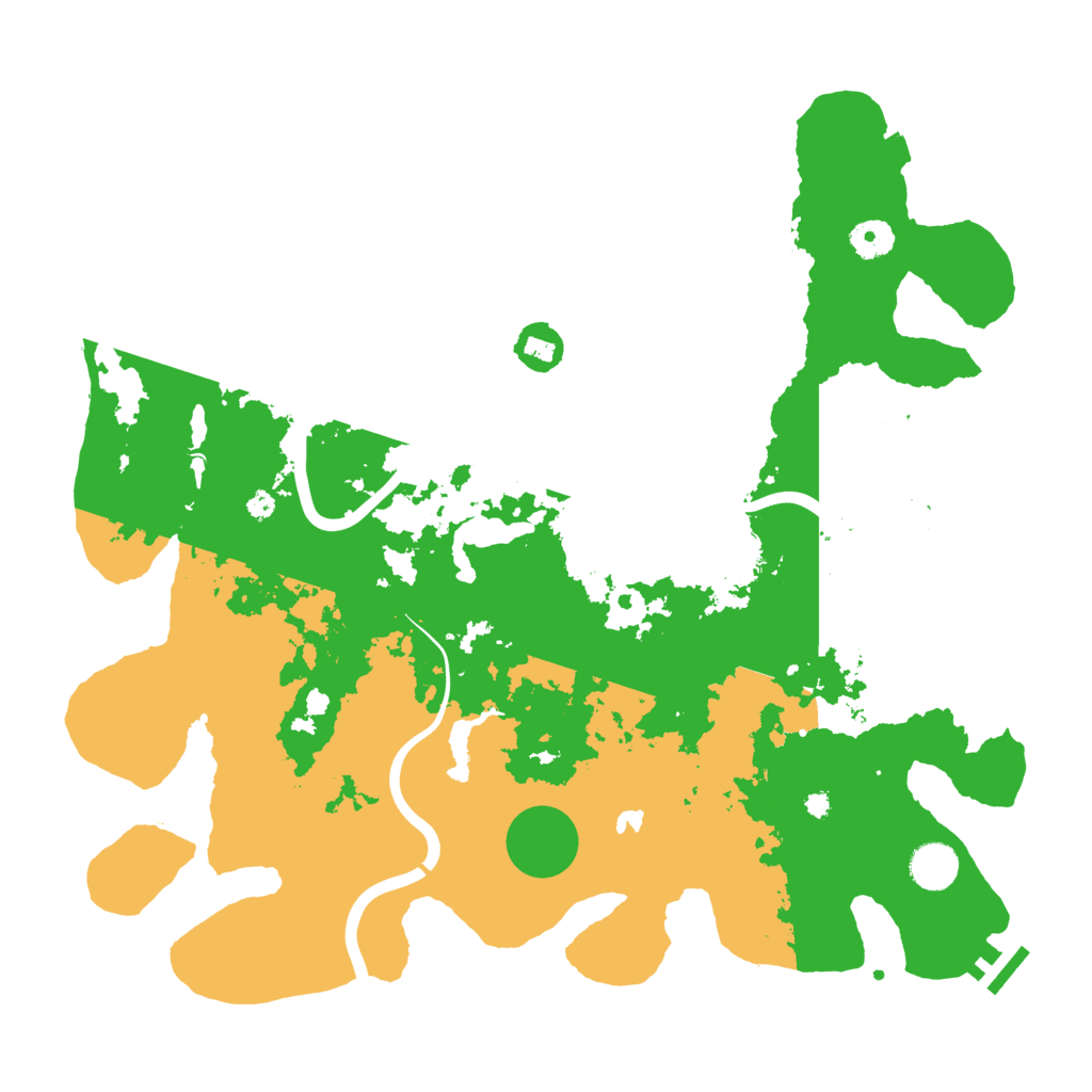 Biome Rust Map: Procedural Map, Size: 4000, Seed: 698216