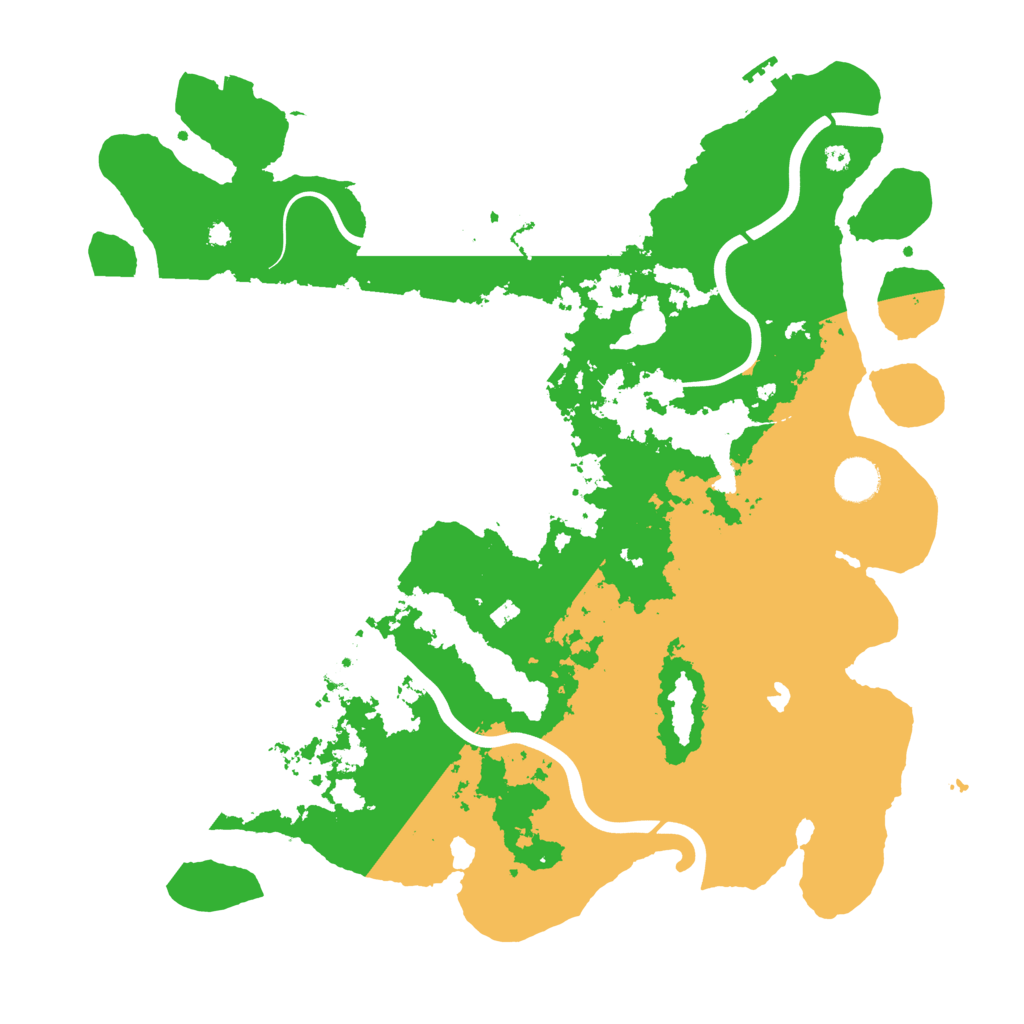 Biome Rust Map: Procedural Map, Size: 4000, Seed: 138119