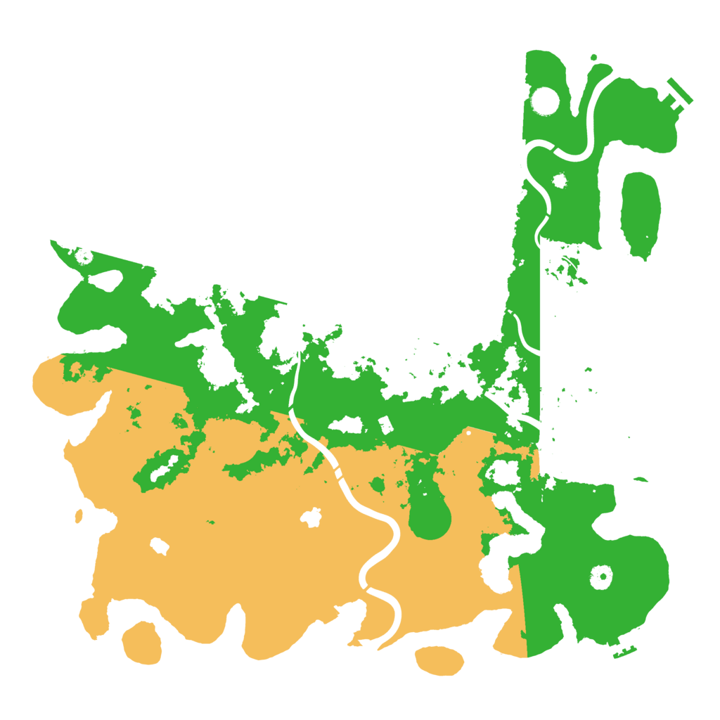 Biome Rust Map: Procedural Map, Size: 4500, Seed: 1790953186