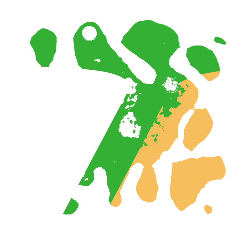 Biome Rust Map: Barren, Size: 3000, Seed: 685519