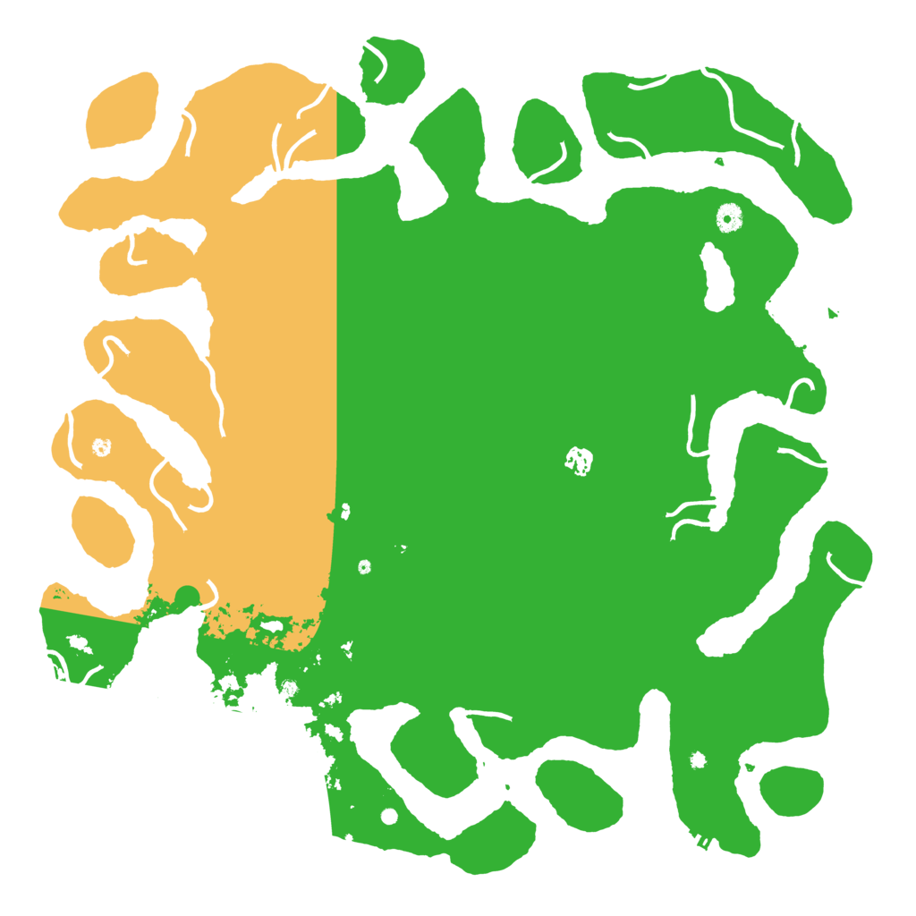 Biome Rust Map: Procedural Map, Size: 4900, Seed: 13000000