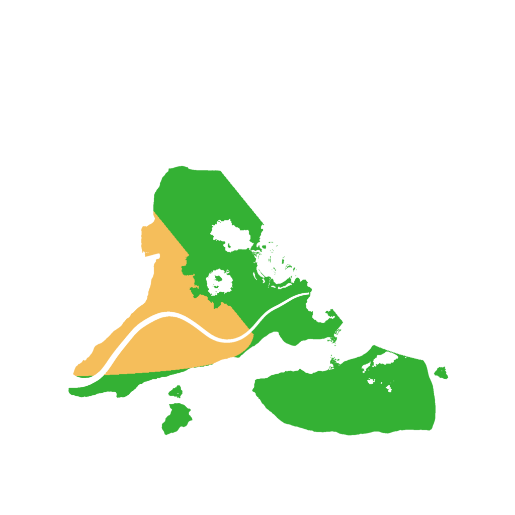 Biome Rust Map: Procedural Map, Size: 2000, Seed: 24000