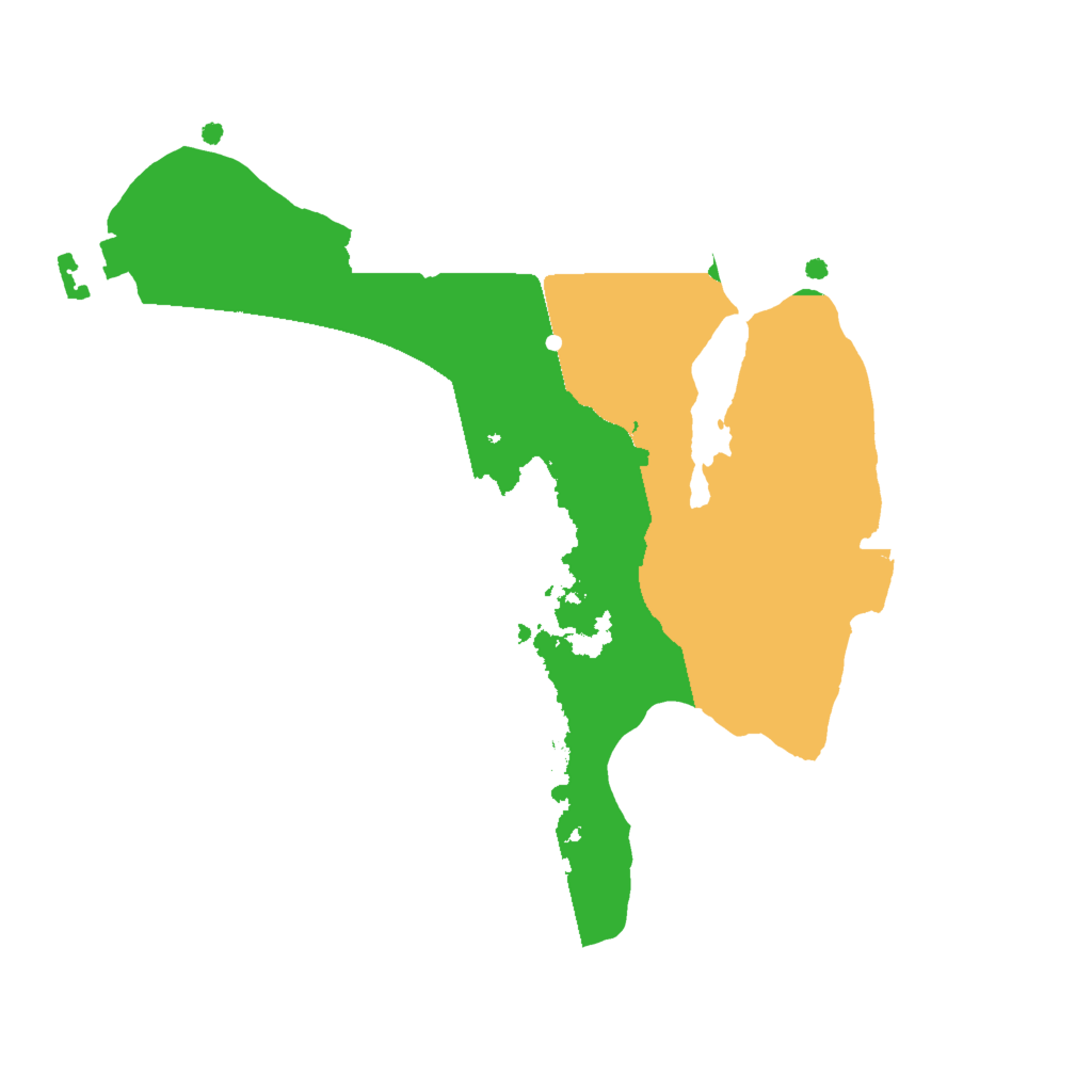 Biome Rust Map: Procedural Map, Size: 2000, Seed: 575716