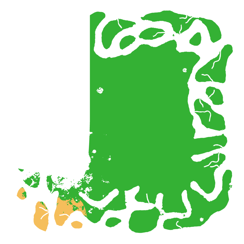 Biome Rust Map: Procedural Map, Size: 6000, Seed: 886118264