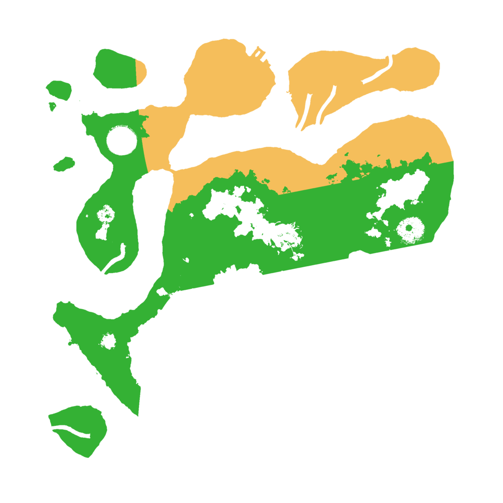 Biome Rust Map: Procedural Map, Size: 3000, Seed: 2424470