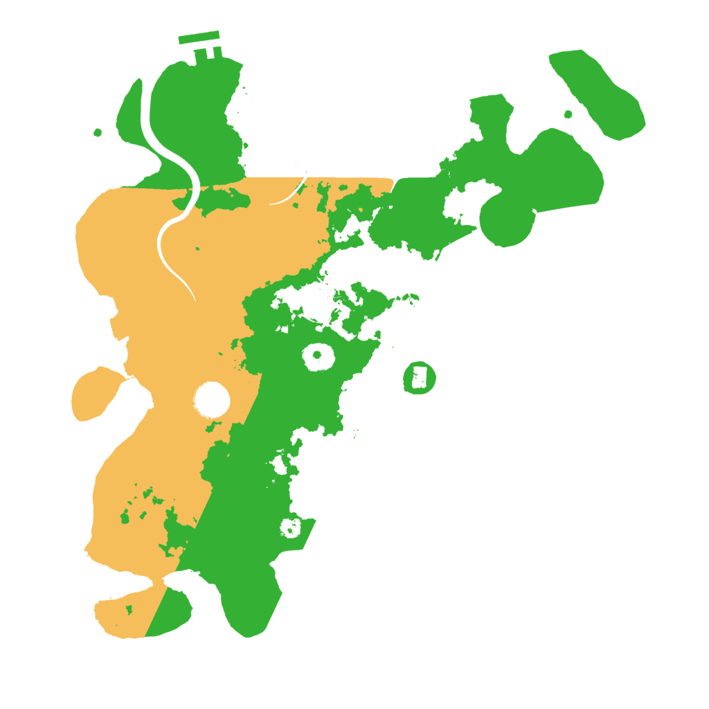 Biome Rust Map: Procedural Map, Size: 3500, Seed: 1554993579