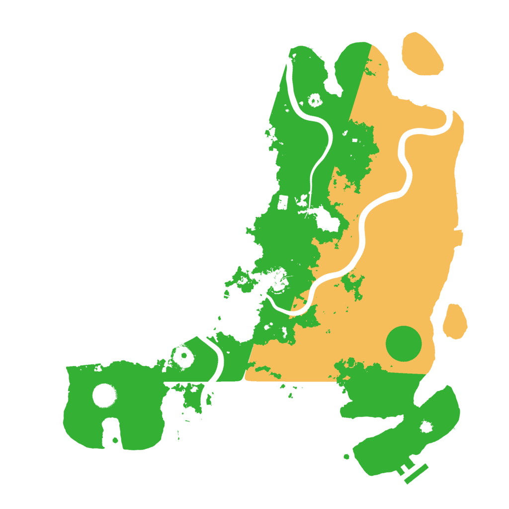 Biome Rust Map: Procedural Map, Size: 3750, Seed: 1596428