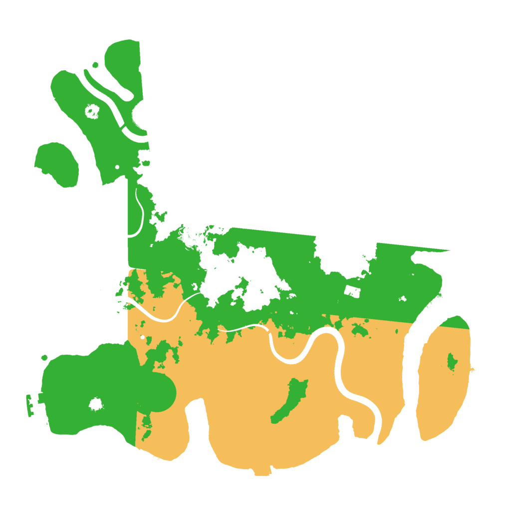 Biome Rust Map: Procedural Map, Size: 3500, Seed: 1579854976