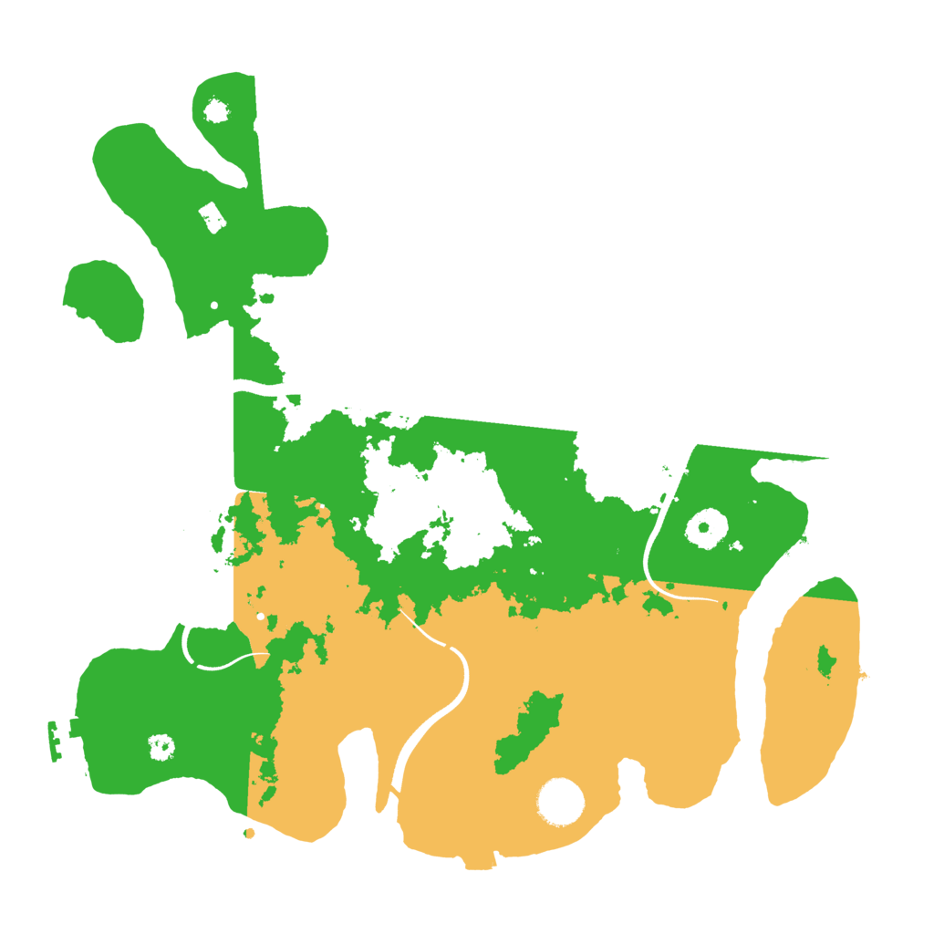 Biome Rust Map: Procedural Map, Size: 3500, Seed: 1579854976