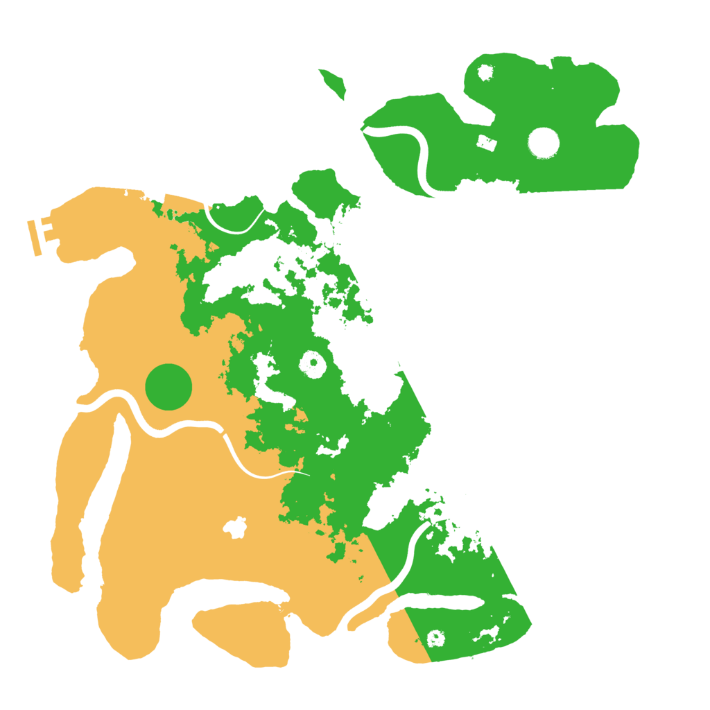 Biome Rust Map: Procedural Map, Size: 4000, Seed: 2886818
