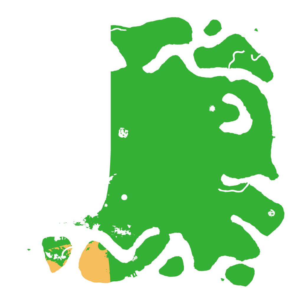 Biome Rust Map: Procedural Map, Size: 4500, Seed: 1280602712