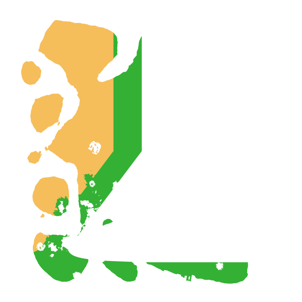 Biome Rust Map: Procedural Map, Size: 3700, Seed: 342098813