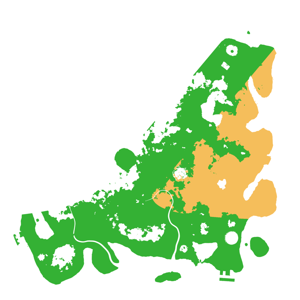 Biome Rust Map: Procedural Map, Size: 4000, Seed: 56948512