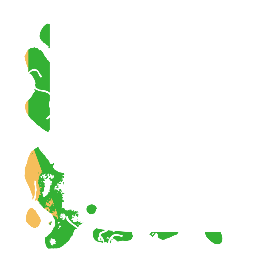 Biome Rust Map: Procedural Map, Size: 3800, Seed: 20210826