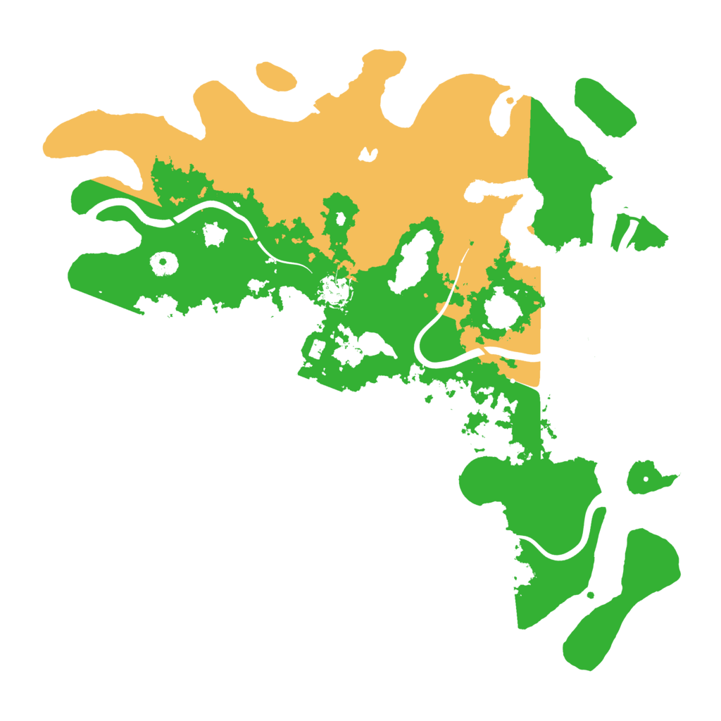 Biome Rust Map: Procedural Map, Size: 4096, Seed: 265269060