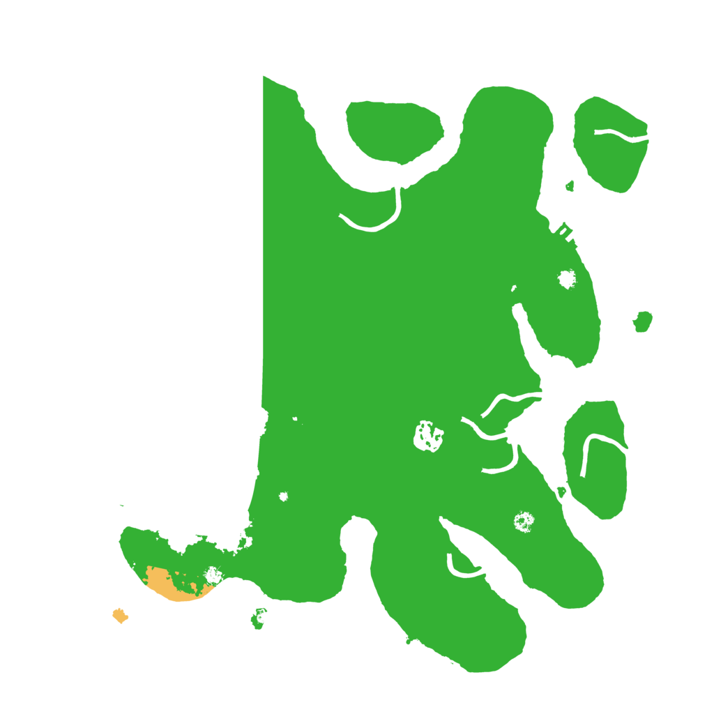 Biome Rust Map: Procedural Map, Size: 3500, Seed: 755877411