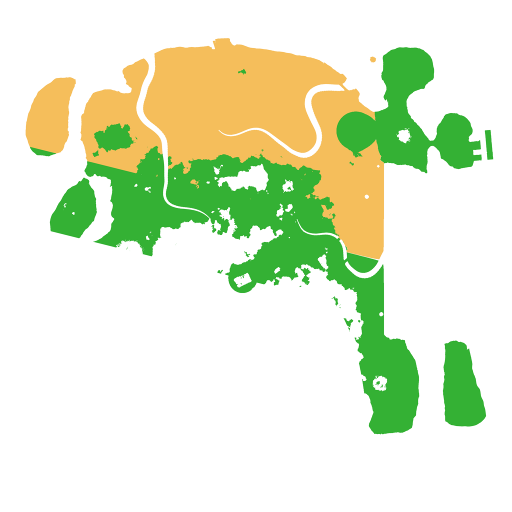 Biome Rust Map: Procedural Map, Size: 3500, Seed: 1718912043