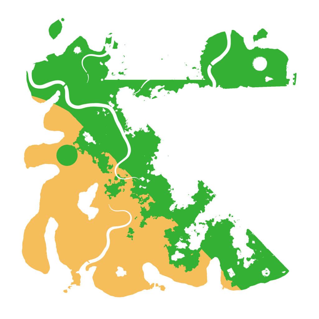 Biome Rust Map: Procedural Map, Size: 4000, Seed: 1497797