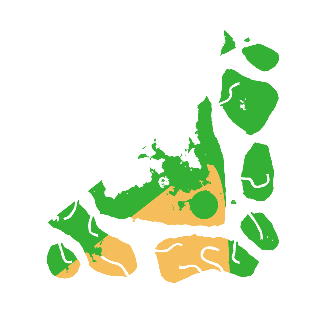 Biome Rust Map: Procedural Map, Size: 3000, Seed: 1620048260