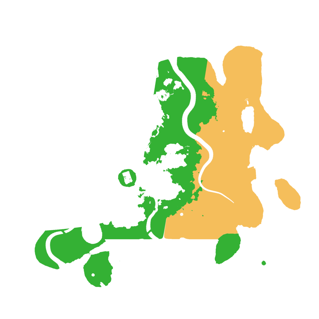 Biome Rust Map: Procedural Map, Size: 2900, Seed: 19822471