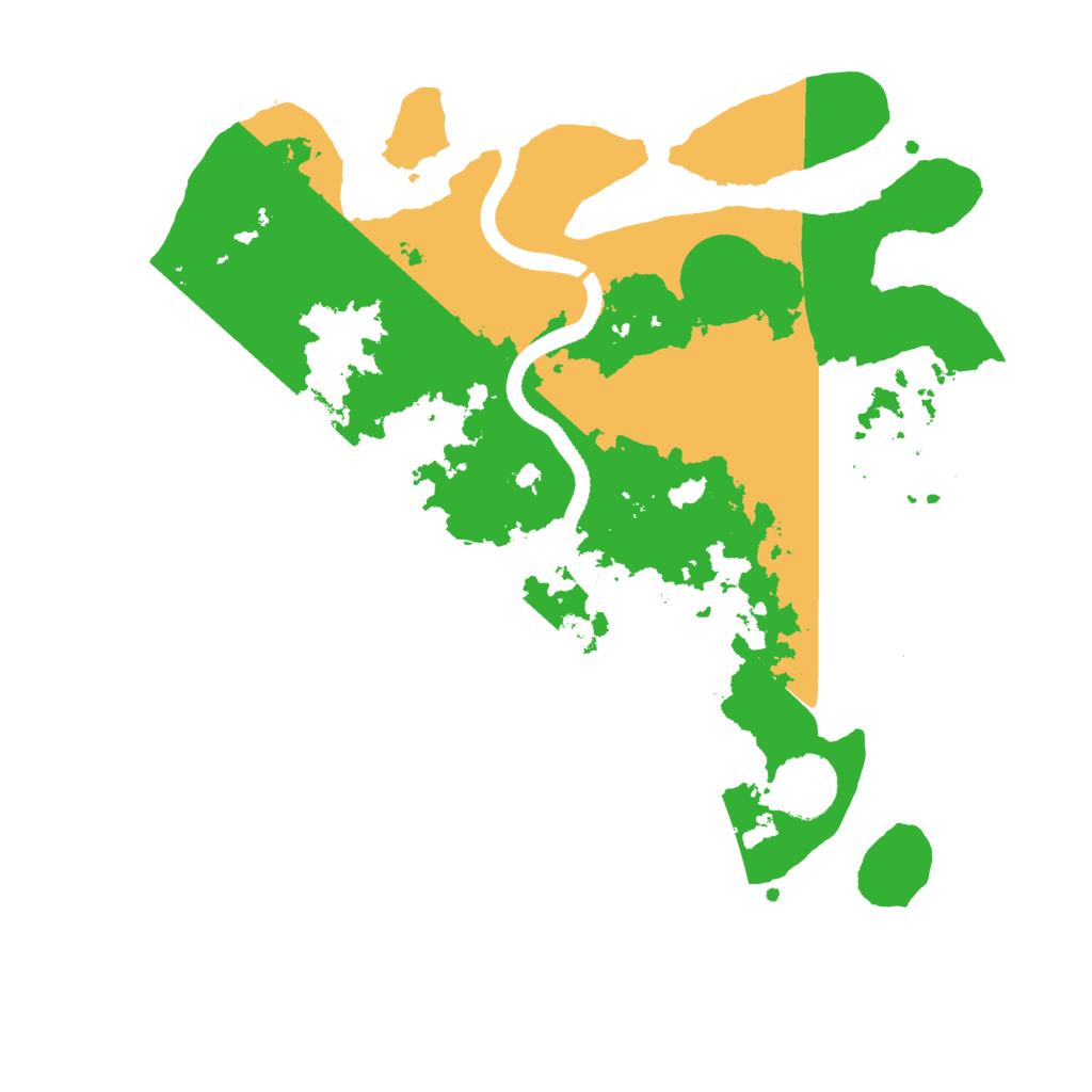 Biome Rust Map: Procedural Map, Size: 3250, Seed: 79681024