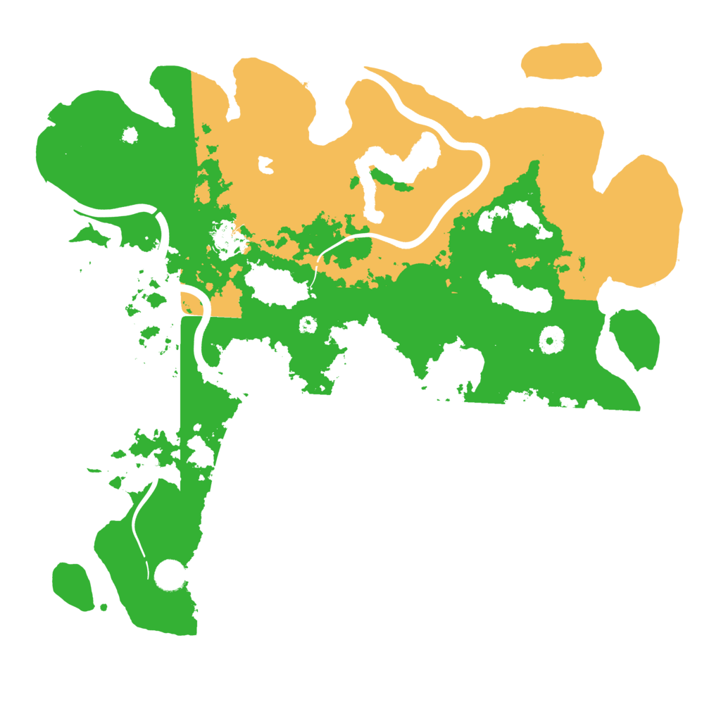 Biome Rust Map: Procedural Map, Size: 4000, Seed: 516968
