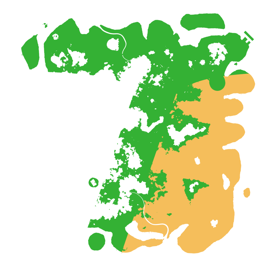 Biome Rust Map: Procedural Map, Size: 4500, Seed: 946503864