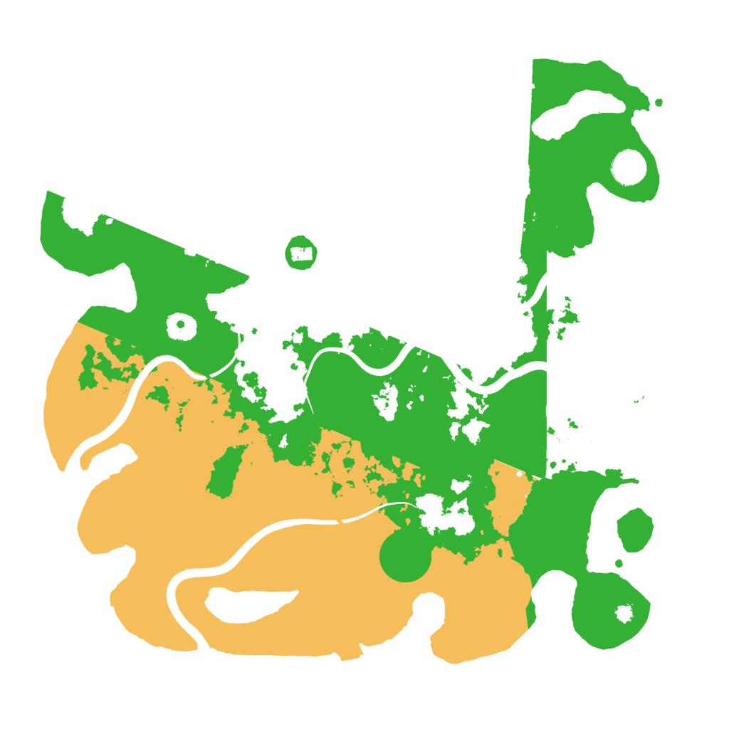 Biome Rust Map: Procedural Map, Size: 3700, Seed: 1656054650