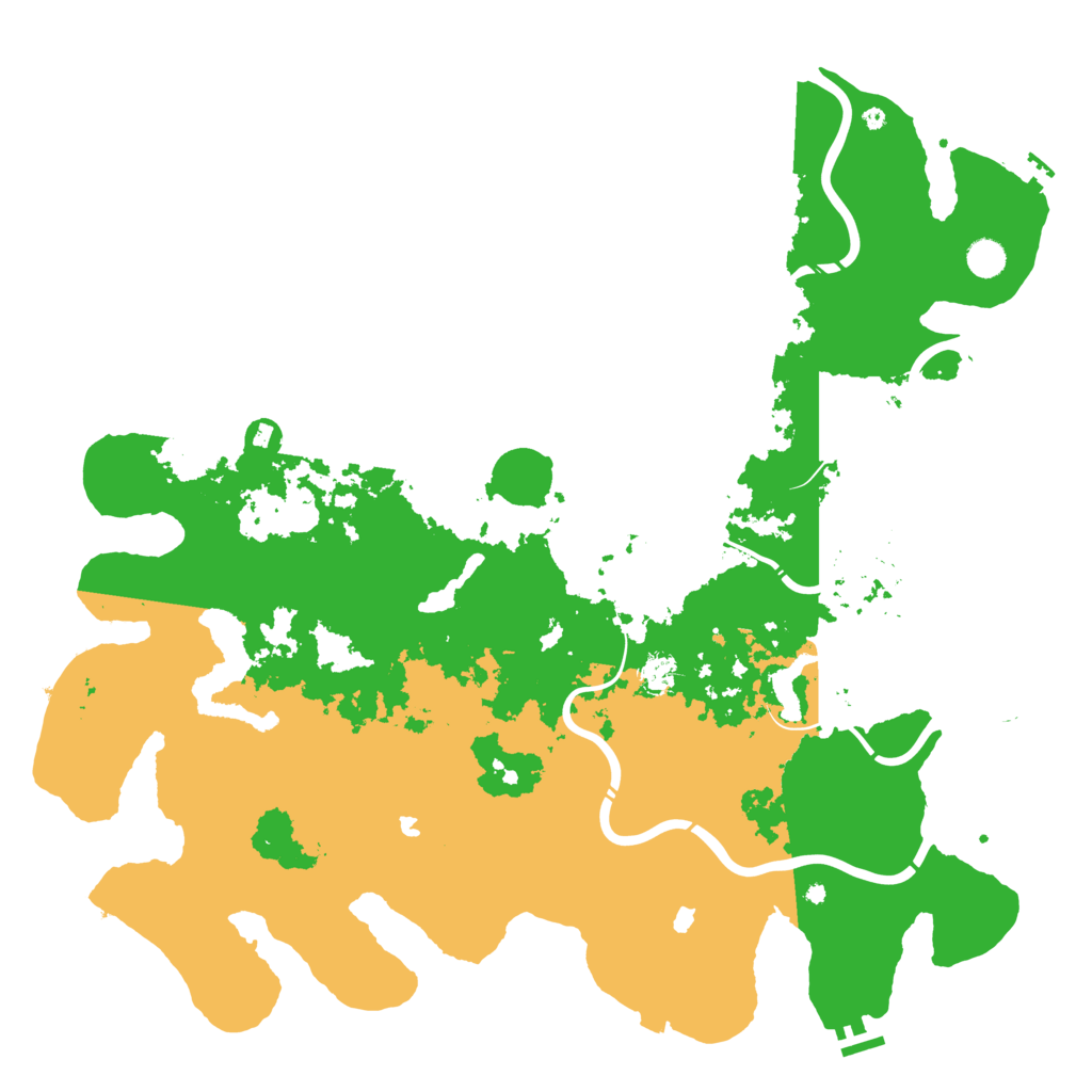 Biome Rust Map: Procedural Map, Size: 5000, Seed: 1908463913