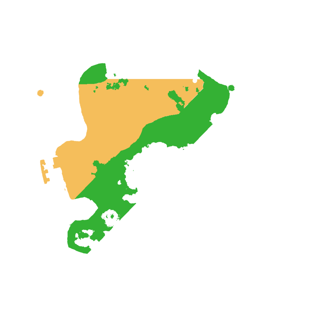 Biome Rust Map: Procedural Map, Size: 2000, Seed: 345326