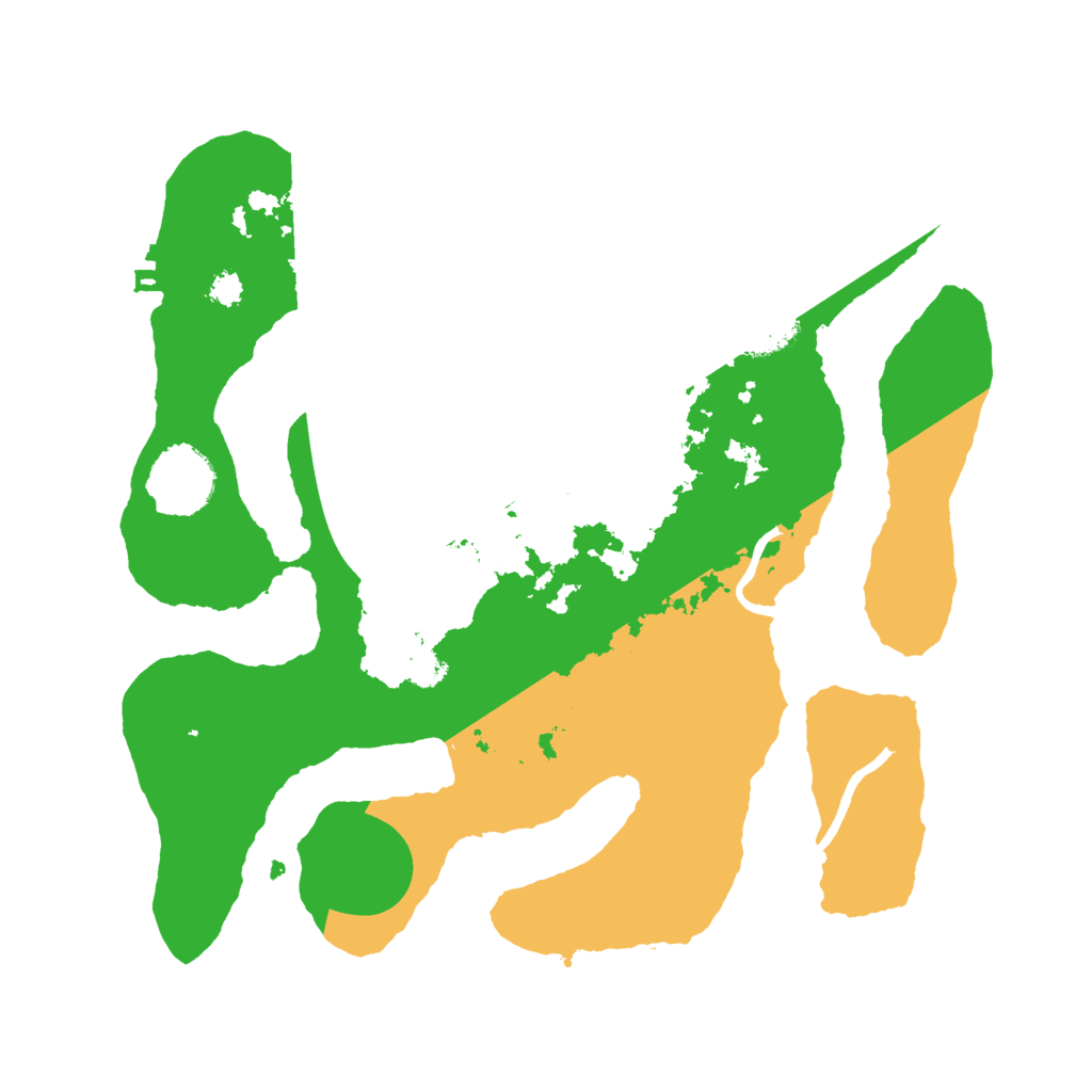 Biome Rust Map: Procedural Map, Size: 3000, Seed: 27382