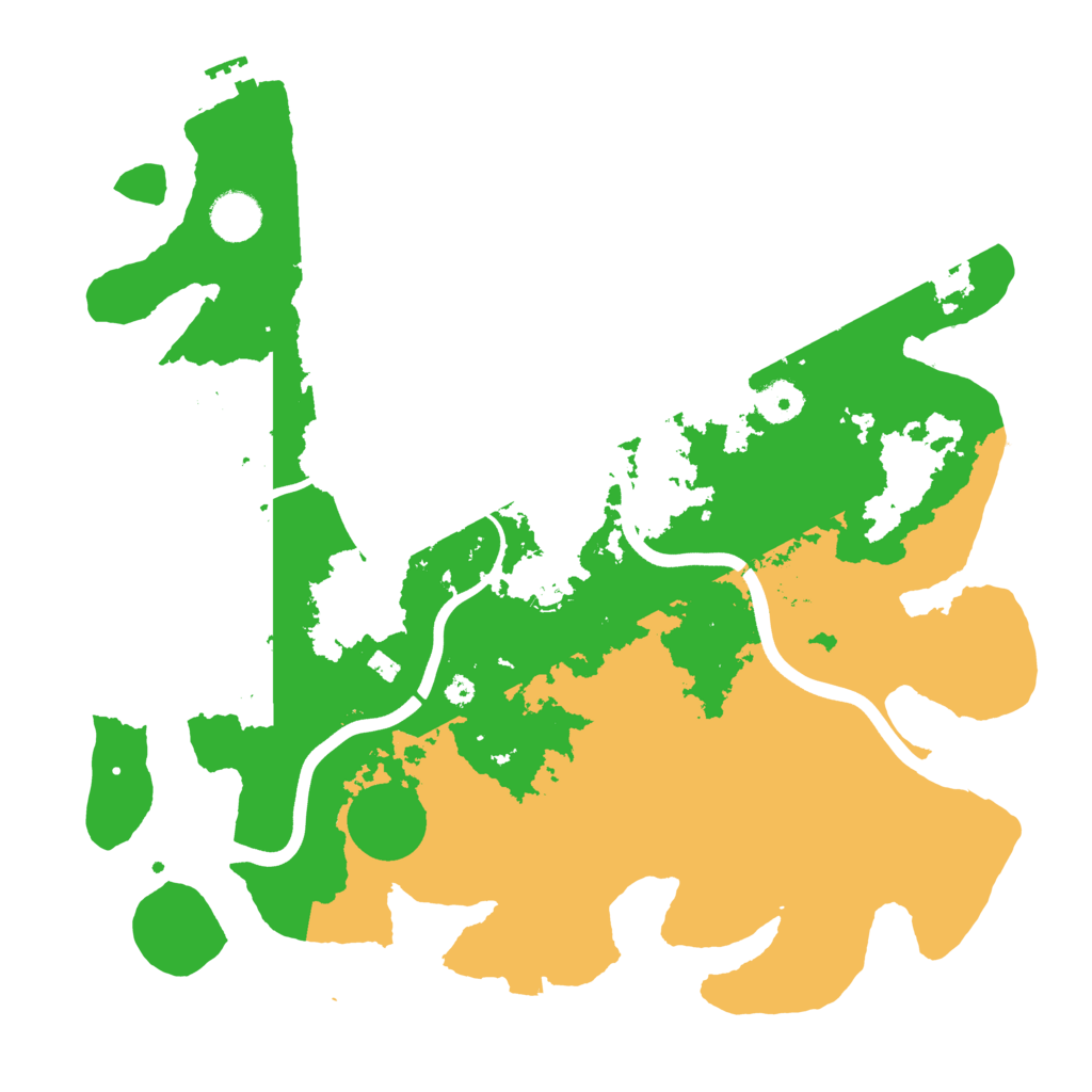 Biome Rust Map: Procedural Map, Size: 3800, Seed: 916702