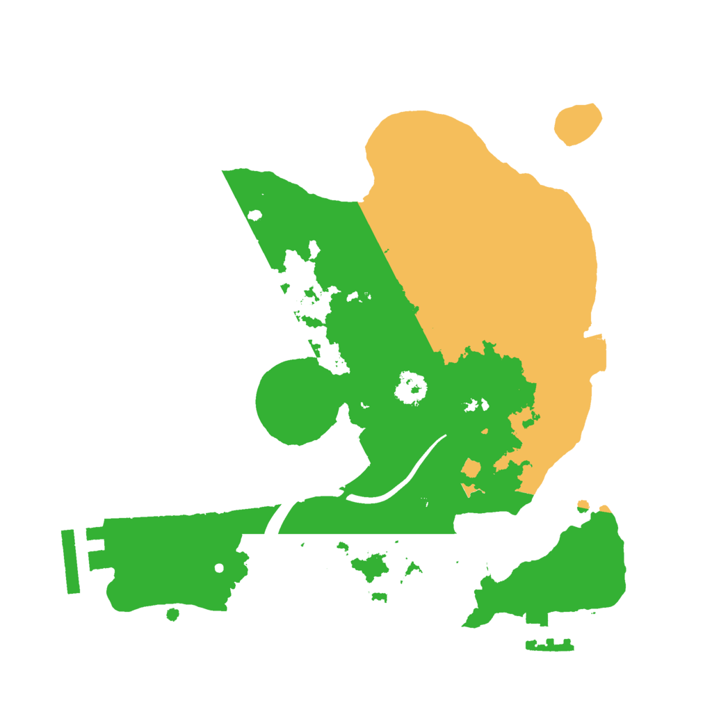 Biome Rust Map: Procedural Map, Size: 2250, Seed: 56756756