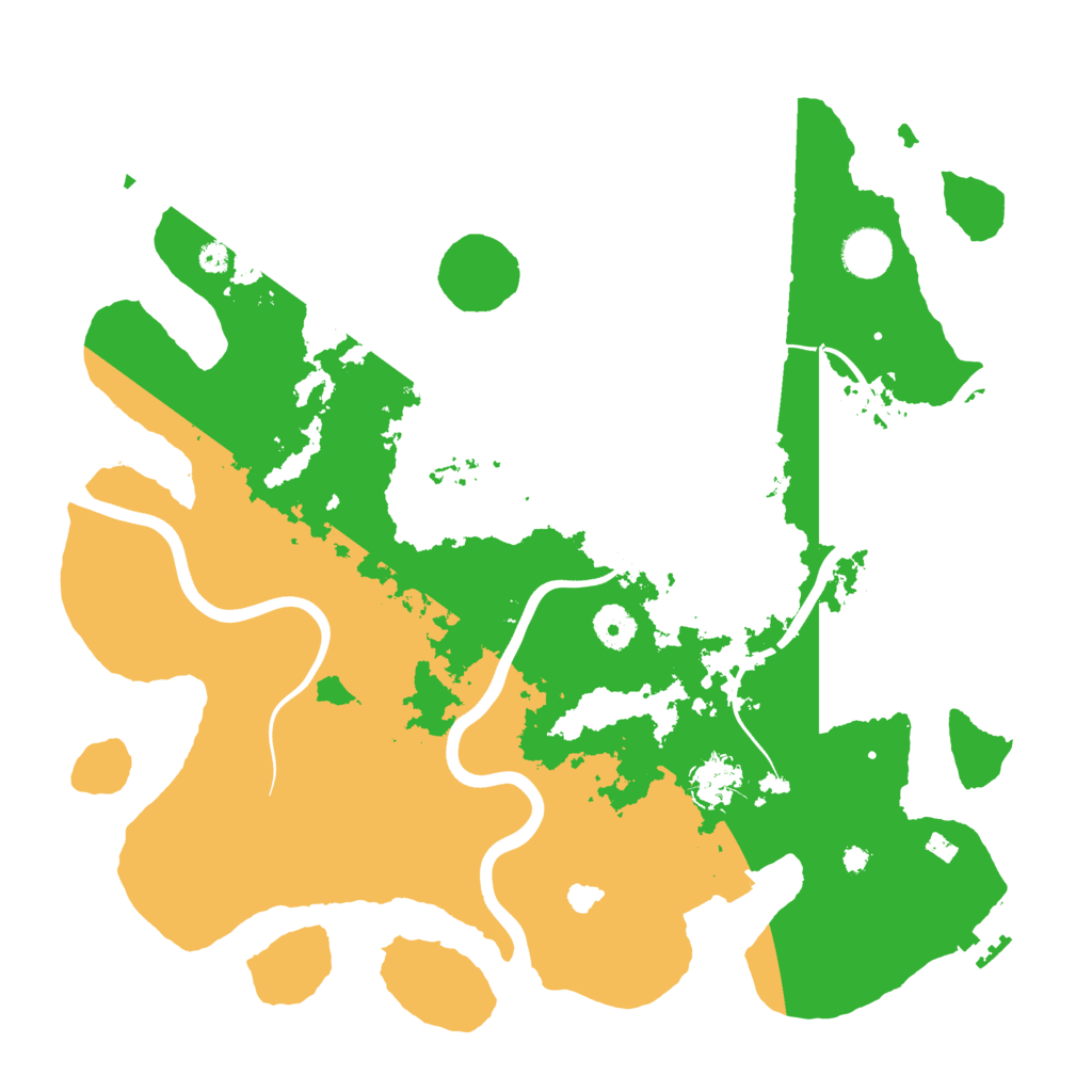 Biome Rust Map: Procedural Map, Size: 3850, Seed: 744905433