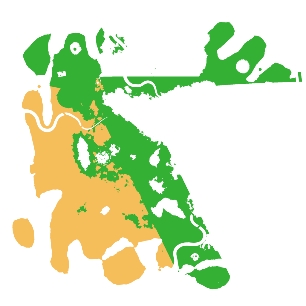 Biome Rust Map: Procedural Map, Size: 4000, Seed: 126969