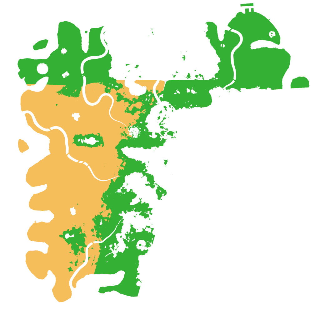 Biome Rust Map: Procedural Map, Size: 5000, Seed: 787000573