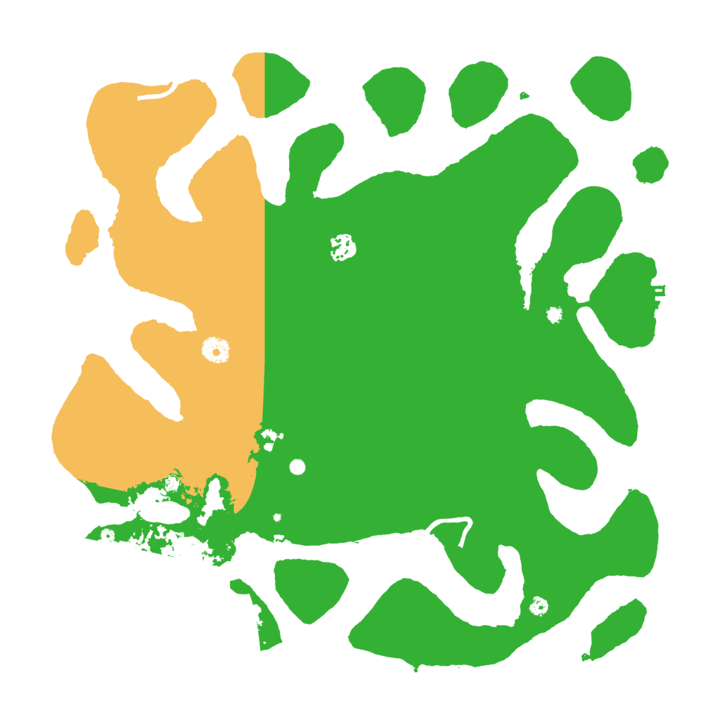 Biome Rust Map: Procedural Map, Size: 4000, Seed: 6516516